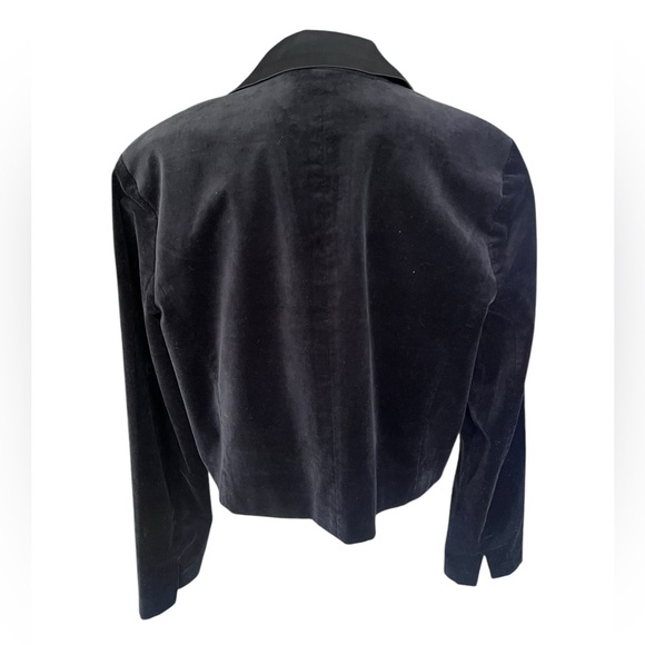 Maeve Velvet cropped tux blazer, new with tags size XL - Picture 4 of 7